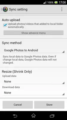PhotoSync android App screenshot 0